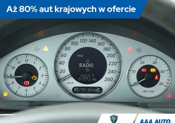 Mercedes-Benz Klasa E cena 17500 przebieg: 275128, rok produkcji 2004 z Blachownia małe 211